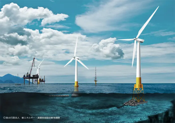 風車を海に浮かべる「浮体式」の『洋上風力発電』は今後のエネルギー問題に有効な選択肢か？