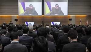【Zoom（ズーム）】『ゼレンスキー大統領の国会オンライン演説』についてTwitterの反応