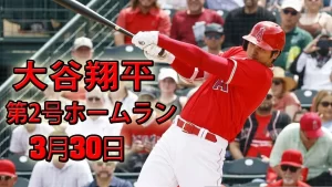 【大谷翔平第2号】『豪快さ溢れるスイング軌道に興奮「完璧な角度」』についてTwitterの反応