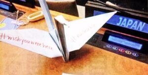 【折り鶴問題】岡部教授『「現代的な届け方がある」折り鶴問題に提案』についてTwitterの反応