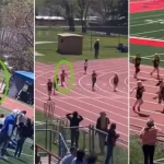 スタートで靴が脱げてしまった少女、そこからの巻き返しが鳥肌が立つほど凄い!