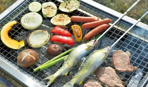 【待望のBBQ】『待望のBBQ「対策取りつつ楽しむ」長良川河川敷、家族連れでにぎわい』について