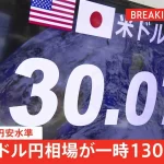 【円相場】『一時1ドル132円台まで下落 20年ぶりの円安ドル高水準』についてTwitterの反応