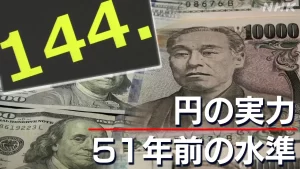 『円の「実力」51年前の水準に低下 欧米利上げで独歩安に拍車も』についてTwitterの反応