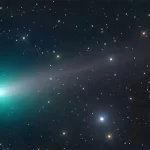 『緑色の彗星、5万年ぶり地球に接近』についてTwitterの反応