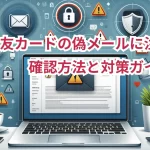 三井住友カードの偽メールに注意!確認方法と対策ガイド!