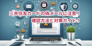 三井住友カードの偽メールに注意!確認方法と対策ガイド!