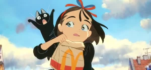 【マクドナルドCM】「魔女の宅急便」はなぜジブリの通常の絵ではないのか?