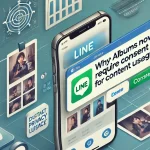 【LINE】なぜLINEのアルバムでコンテンツ利用に関する同意が表示されるようになったのか？