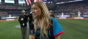 2024年MLBオールスターゲームホームランダービーでアメリカ国歌を歌ったのは誰？なぜ批判を？