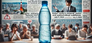 【神戸市】ミネラルウォーターから基準を超えるPFAS検出！どこの商品か？
