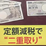 【定額減税】二重取りのようになる理由は?年収100万円から103万円の場合の8万円の謎!