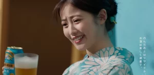 キリン晴れ風のCMで今田美桜さんが着ている浴衣のブランドを解説！