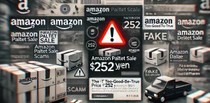 Amazonパレット販売広告の真実とは？Facebookで表示される激安商品は本物か？