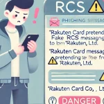 「楽天カード株式会社」を名乗るRCSメッセージに要注意！詐欺の可能性を徹底解説！