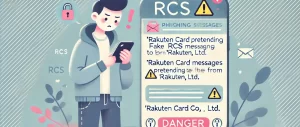 「楽天カード株式会社」を名乗るRCSメッセージに要注意!詐欺の可能性を徹底解説!
