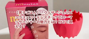【男子ごはん】「ヴィザージェミニュラス」コードレスネックピローマッサージャーの魅力とは?どこで買える?
