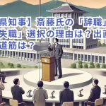 【兵庫県知事】斎藤氏の「辞職」ではなく「失職」選択の理由は？出直し選挙への道筋は？