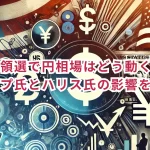 米大統領選で円相場はどう動く？トランプ氏とハリス氏の影響を分析！