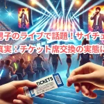 なにわ男子のライブで話題!サイチェンと中積みの真実:チケット席交換の実態に迫る!