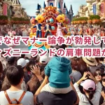 夢の国でなぜマナー論争が勃発しているのか?ディズニーランドの肩車問題が再燃!