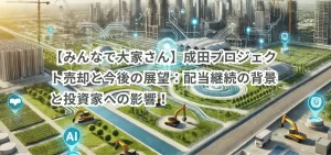 【みんなで大家さん】成田プロジェクト売却と今後の展望:配当継続の背景と投資家への影響!