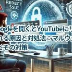 PCでGoogleを開くとYouTubeにリダイレクトされる原因と対処法:マルウェアの可能性とその対策