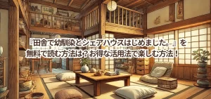 『田舎で幼馴染とシェアハウスはじめました。』を無料で読む方法は？お得な活用法で楽しむ方法！