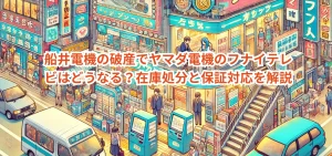 船井電機の破産でヤマダ電機のフナイテレビはどうなる?在庫処分と保証対応を解説