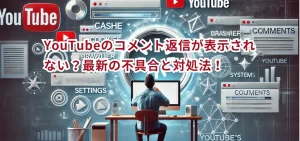YouTubeのコメント返信が表示されない?最新の不具合と対処法!