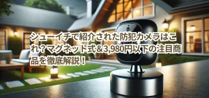 シューイチで紹介された防犯カメラはこれ？マグネット式＆3,980円以下の注目商品を徹底解説！