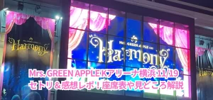 Mrs. GREEN APPLE Kアリーナ横浜 11/19 セトリ＆感想レポ！座席表や見どころ解説