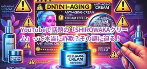 YouTubeで話題の「SHIROWAKAクリーム」って本当に詐欺？その謎に迫る！